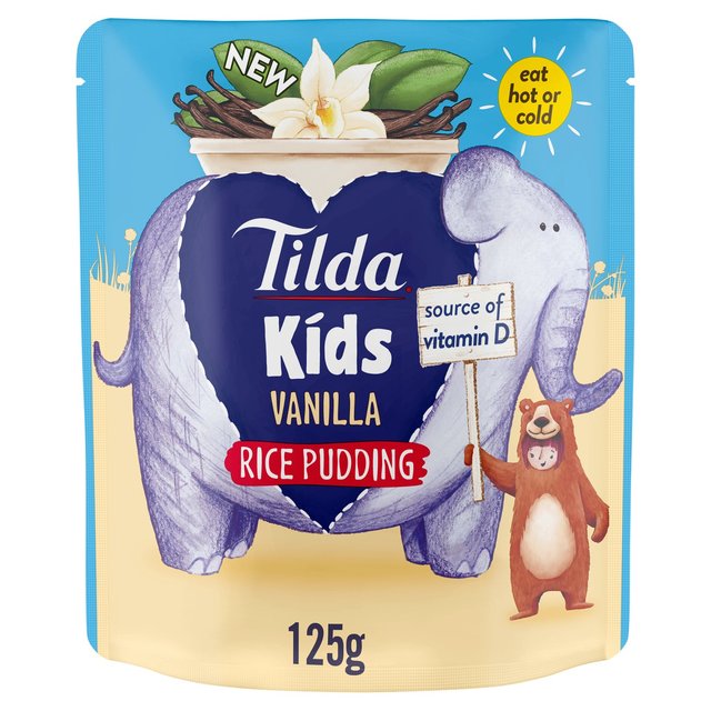 Tilda Kids Vanilla Rice Pudding   125g GOODS M&S   