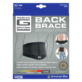 Neo G back brace with power straps one size, UK version