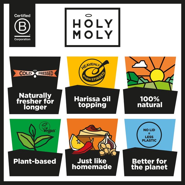 Holy Moly Harissa Hummus   150g