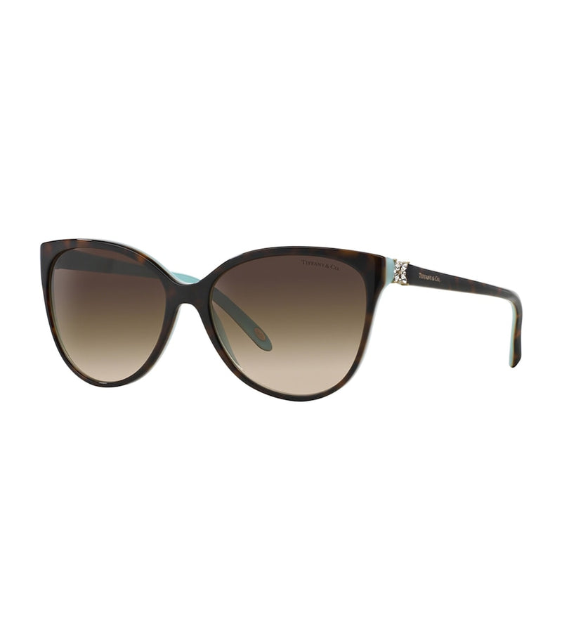 Tiffany & Co. cat eye sunglasses, imported from the UK