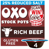 Oxo Stock Pots Reduced Salt Beef   4 x 20g GOODS M&S   