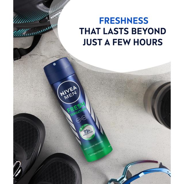 NIVEA MEN Deodorant Spray Fresh Sensations   250ml