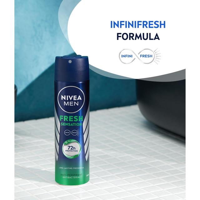 NIVEA MEN Deodorant Spray Fresh Sensations   250ml GOODS M&S   