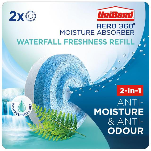 Unibond AERO 360 Waterfall Freshness Refills   2 per pack