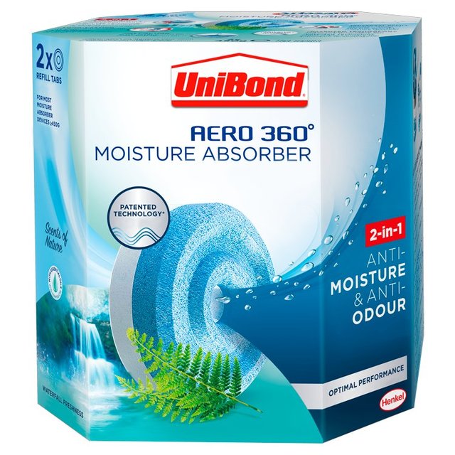 Unibond AERO 360 Waterfall Freshness Refills   2 per pack