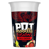 Pot Noodle Fusions Chilli Chicken Instant Snack Noodle   100g GOODS M&S   