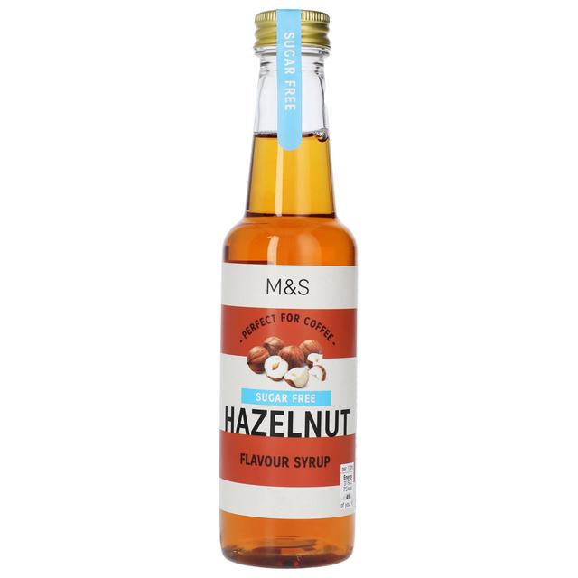 M&S Sugar Free Hazelnut Flavour Syrup   250ml GOODS M&S   