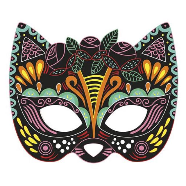 Scratch Art Party Masks GOODS M&S   