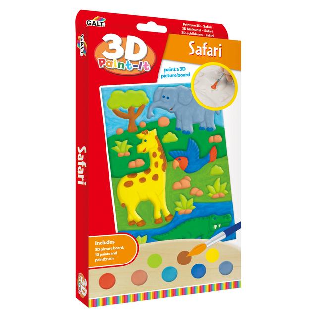 Galt 3D Paint It Safari GOODS M&S   