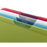 Joseph Joseph Duo Icon 4 piece Chopping Board set -Multicolour   4 per pack GOODS M&S   