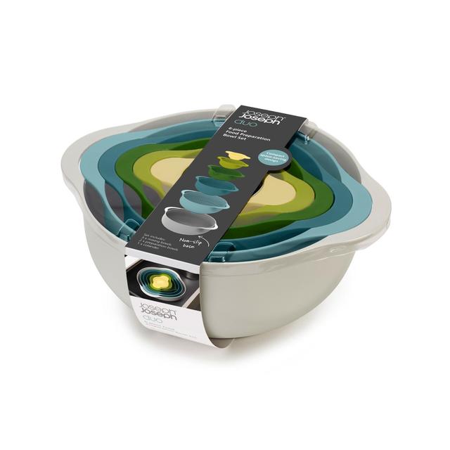 Joseph Joseph Duo 6pc Food Preparation Bowl Set (Opal)   6 per pack GOODS M&S   