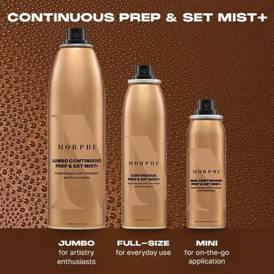 Superdrug Morphe Jumbo Continuous Prep and Set Mist+ Setting Spray - اشترِ عبر الإنترنت من McGrocer
