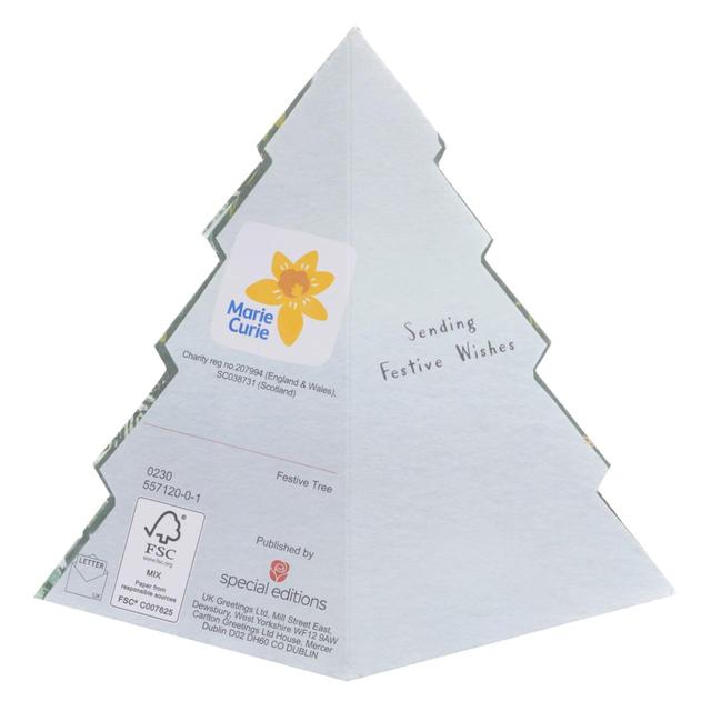 Marie Curie Charity 3D Christmas Card Pack   6 per pack GOODS M&S   