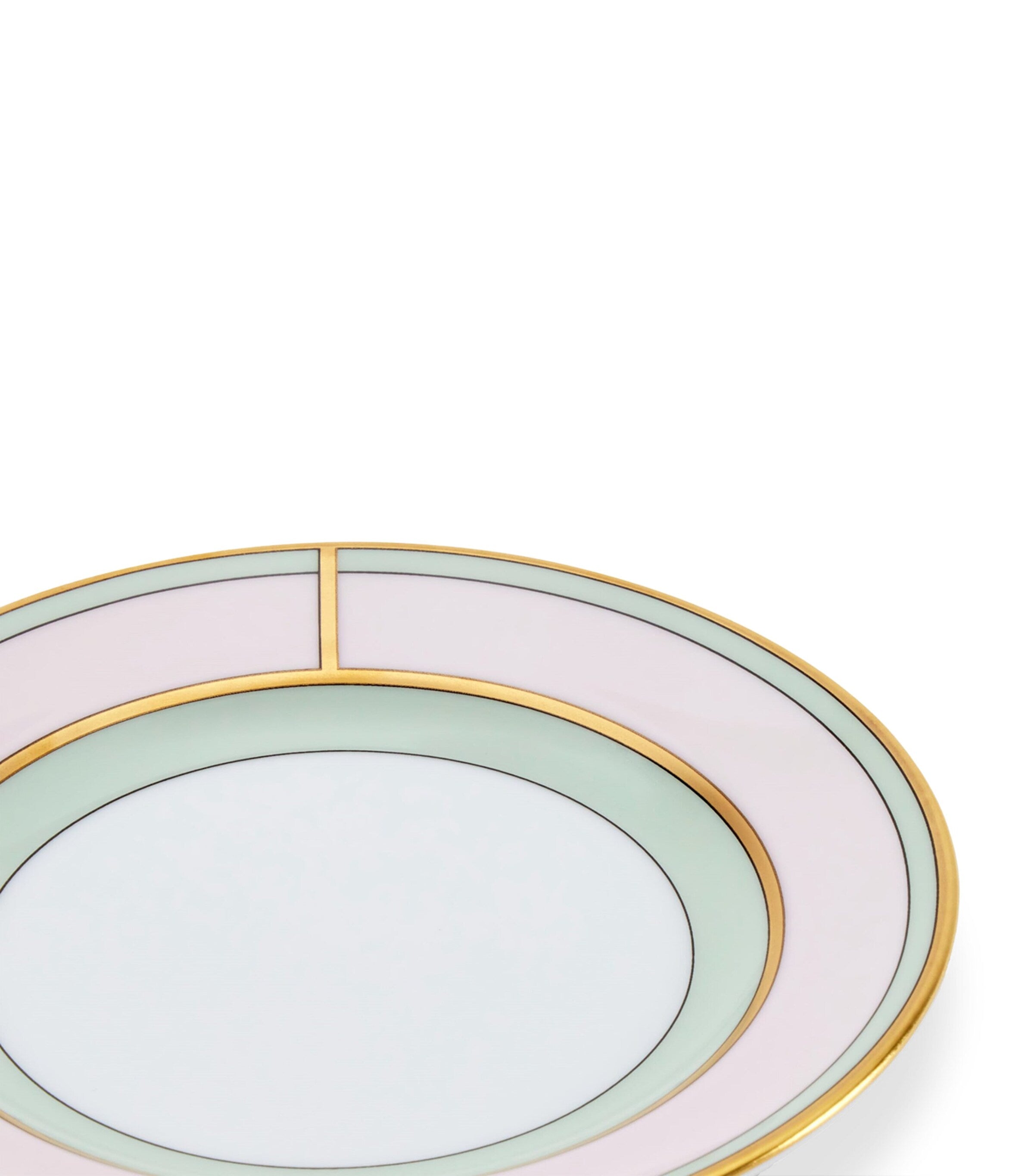 GINORI 1735 porcelain Colonna Diva coffee saucer 12.5cm, UK version