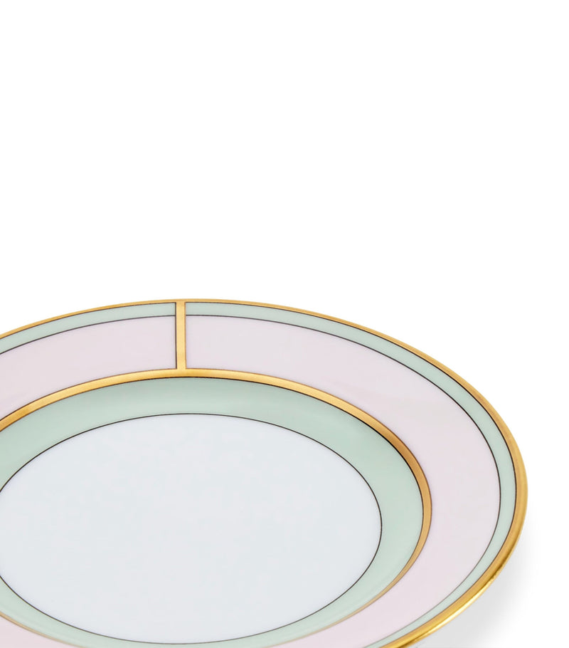 GINORI 1735 porcelain Colonna Diva coffee saucer 12.5cm, UK version