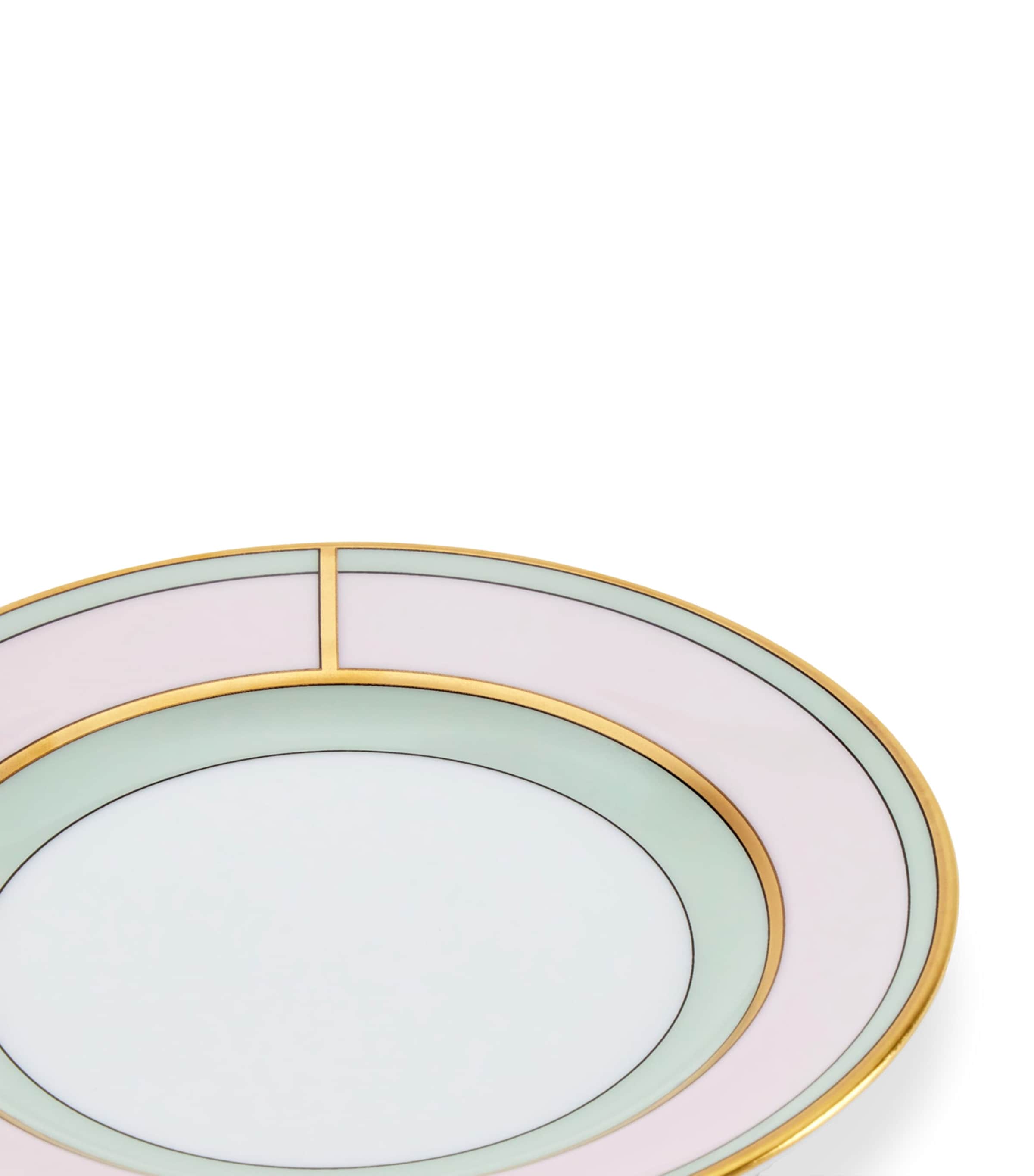 GINORI 1735 porcelain Colonna Diva coffee saucer 12.5cm, UK version