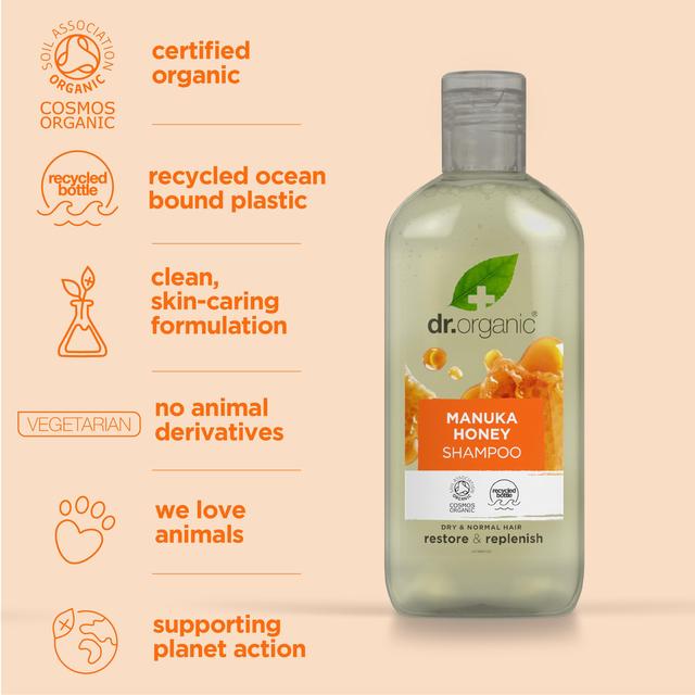 Dr Organic Manuka Honey Shampoo   265ml GOODS M&S   