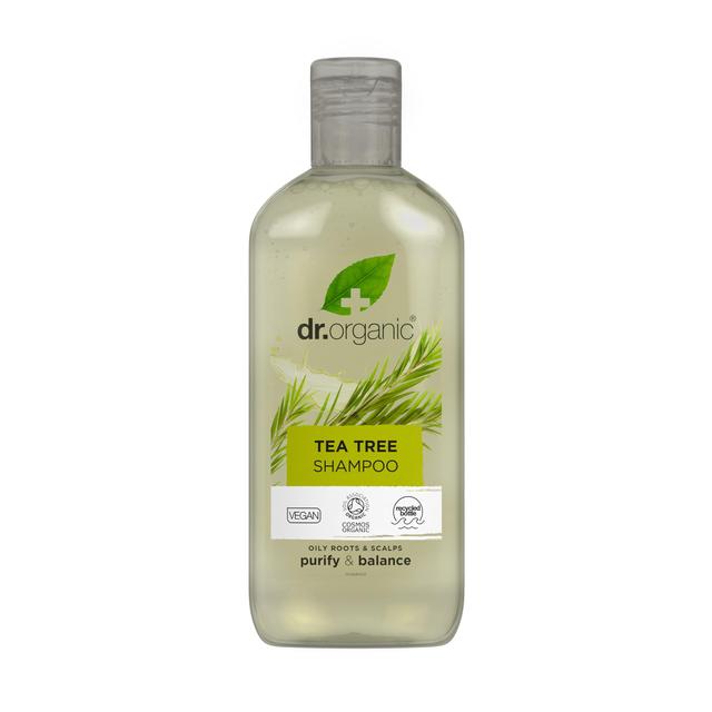 Dr Organic Tea Tree Shampoo   265ml