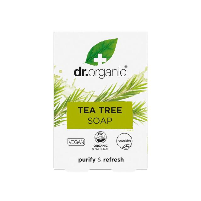 Dr Organic Tea Tree Soap   100g GOODS M&S   