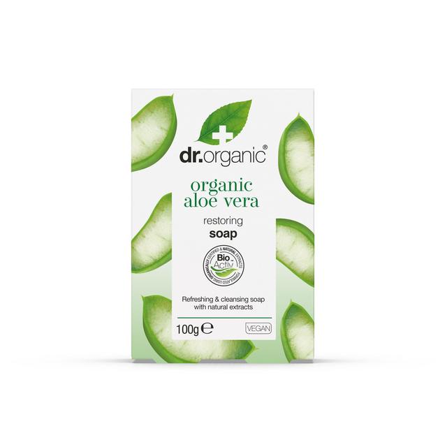 Dr Organic Aloe Vera Soap   100g GOODS M&S   