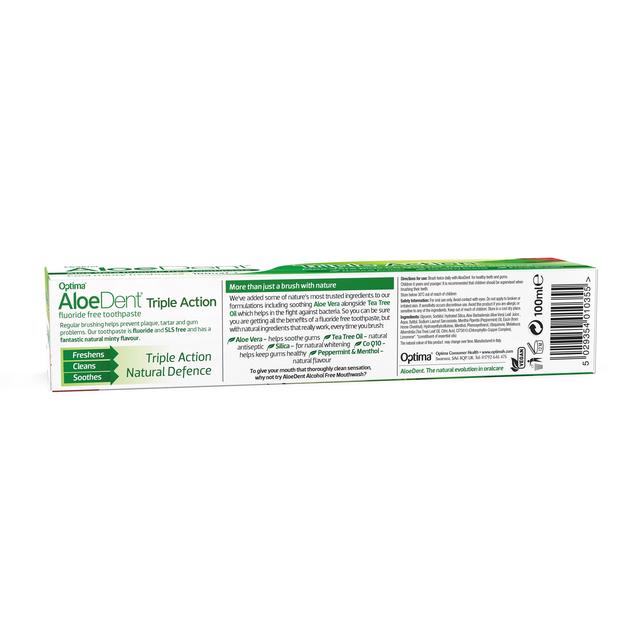 AloeDent Triple Action Toothpaste   100ml GOODS M&S   