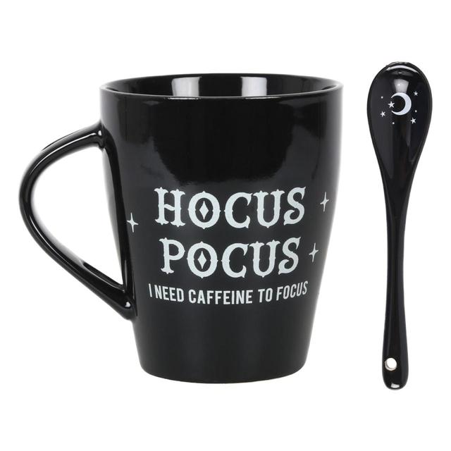 Hocus Pocus Ceramic Mug and Spoon Set GOODS M&S   