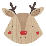 Set of 4 Reindeer Coasters   4 per pack GOODS M&S   