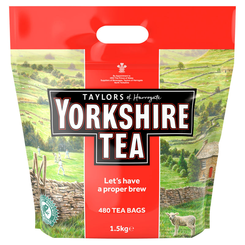 Taylors of Harrogate Yorkshire Tea 480 bags 1.5kg (British brand)
