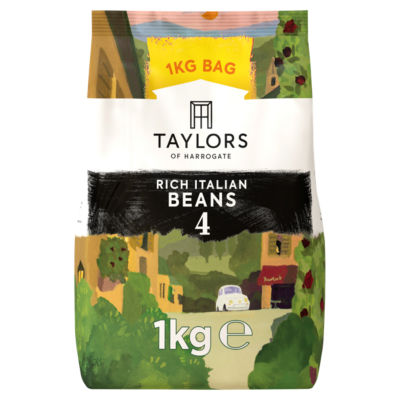 Taylors of Harrogate Rich Italian coffee beans 1kg, UK version