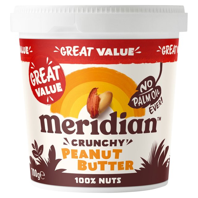 Meridian Crunchy Peanut Butter 100%   700g