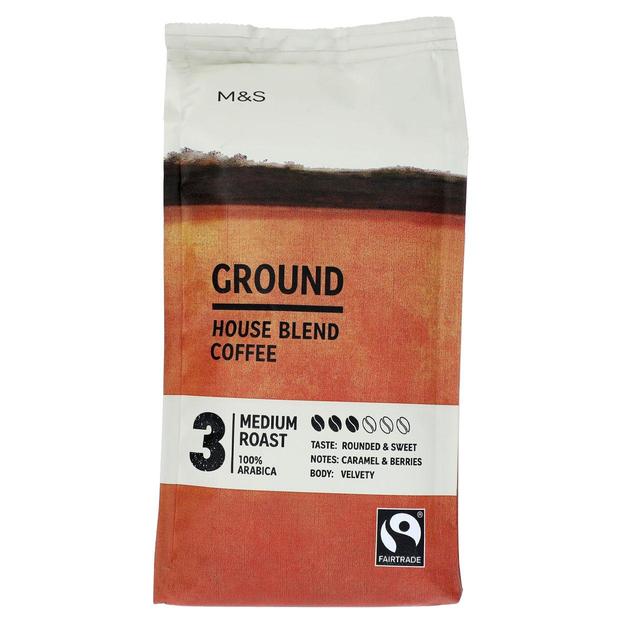 M&S House Blend Ground Coffee   227g