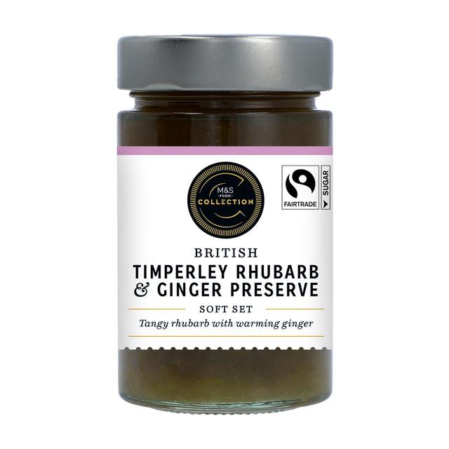 M&S Collection Timperley Rhubarb & Ginger Preserve   235g GOODS M&S   