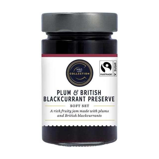 M&S Collection Plum & Blackcurrant Preserve   235g