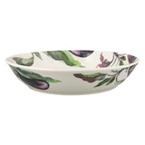 Emma Bridgewater Vegetable Garden Aubergine & Flowers Medium Pasta Bowl GOODS M&S   