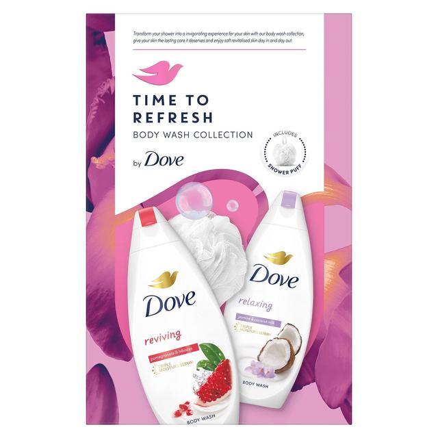 Dove Time to Refresh Body Wash Collection Gift Set GOODS M&S   