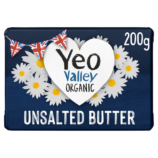 Yeo Valley Organic Unsalted Butter   200g GOODS M&S   