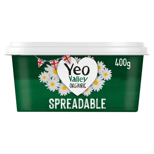 Yeo Valley Organic Spreadable Blend of Butter and Rapeseed Oil   400g GOODS M&S   