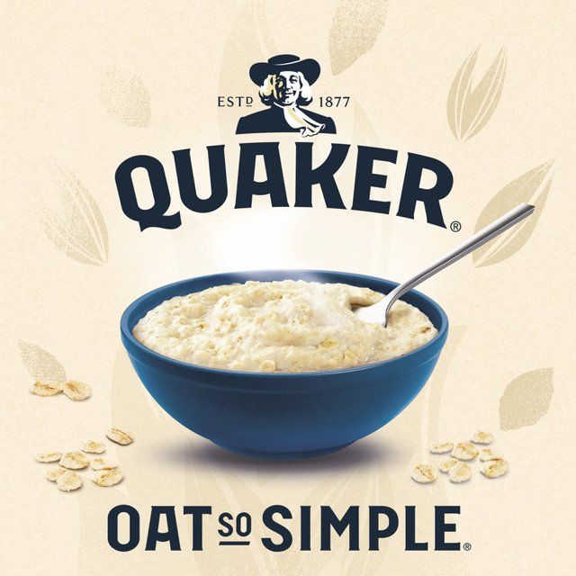 Quaker Oat So Simple Caramelised Biscuit Porridge Cereal Sachets   10 per pack GOODS M&S   