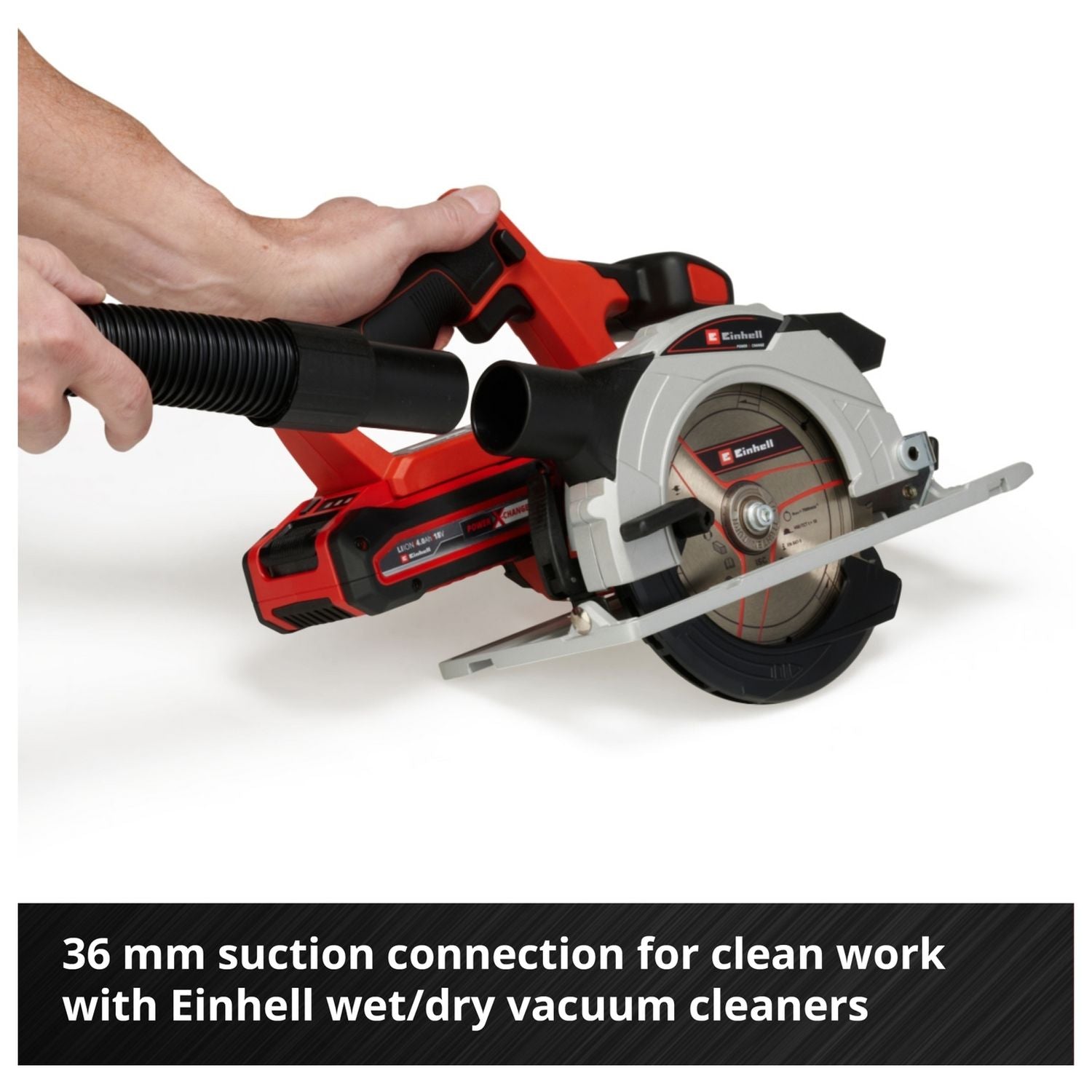 Einhell cordless circular saw Power X-Change 150mm 18V (British brand)