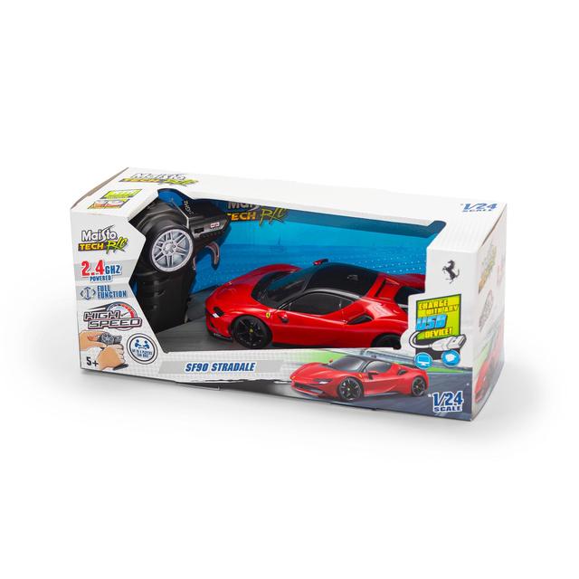 Premium Remote Control Ferrari Car SF90 Stradale 2.4 GHZ 1 to 24 GOODS M&S   