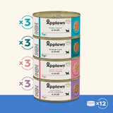 Applaws Cat Tin Multipack Fish Collection   12 x 70g GOODS M&S   