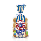 New York Bakery Co. Gluten Free Plain Bagels   288g GOODS M&S   