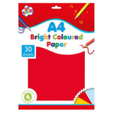 30 Sheets A4 Bright Coloured Paper   30 per pack GOODS M&S   