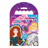 Disney Princess Carry Along Mini Colouring Pad GOODS M&S   