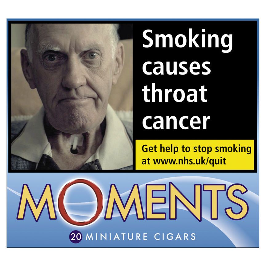 Moments Blue 20 Cigars GOODS ASDA   