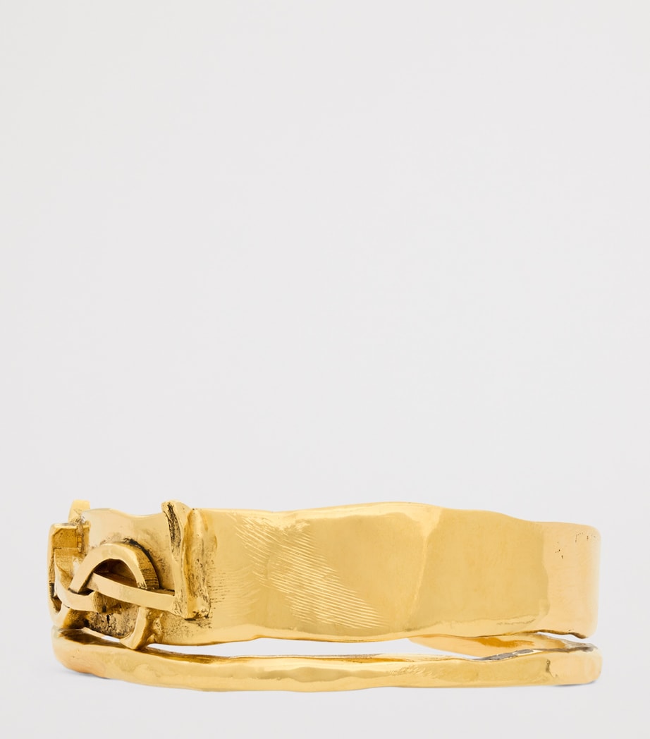 Saint Laurent Cassandre Monogram Bangle - British product
