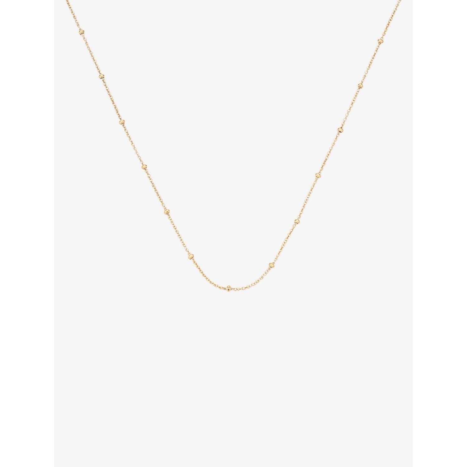 Monica Vinader 18ct gold-plated vermeil silver chain necklace - British product