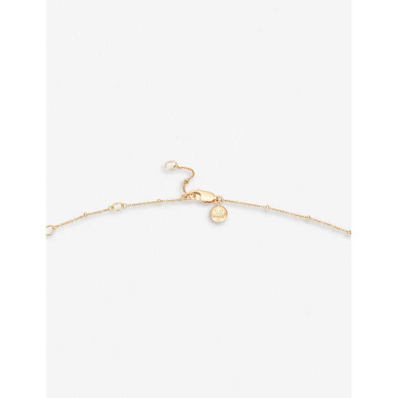 Monica Vinader 18ct gold-plated vermeil silver chain necklace - British product