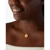 Monica Vinader 18ct gold-plated vermeil silver chain necklace - British product