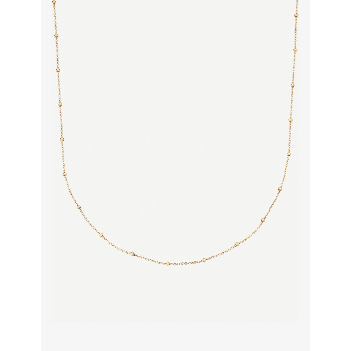 Monica Vinader 18ct gold-plated vermeil silver chain necklace - British product